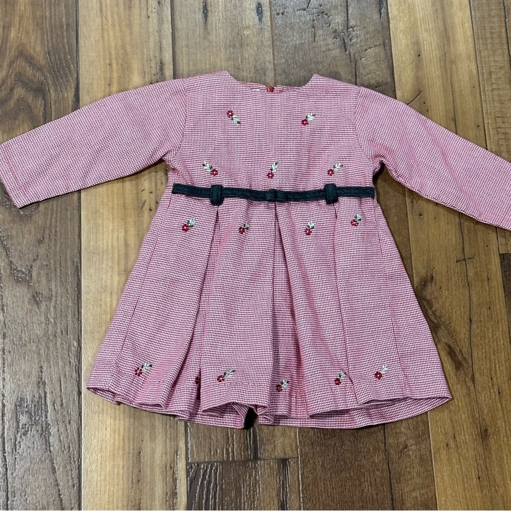 Carriage Boutique Red Plaid Dress